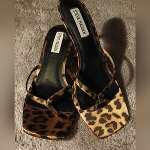 Steve Madden Animal Print Women's Sandals